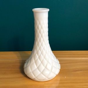 Milk Glass Bud Vase